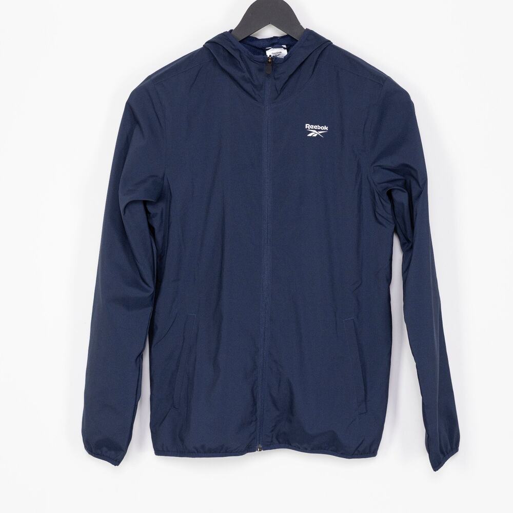 Reebok Men Training Essentials Jacket Navy Size M